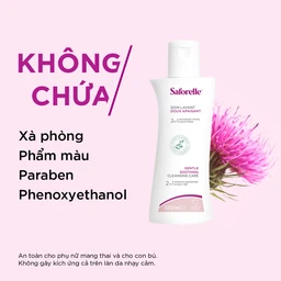 Dung dịch vệ sinh phụ nữ Saforelle Soin Lavant Doux Apaisant 100ml 5