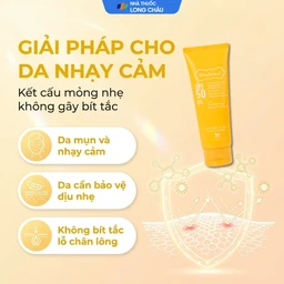 Gel chống nắng cho da mụn và nhạy cảm Teenilicious SPF50 PA+++ hộp 75g 4