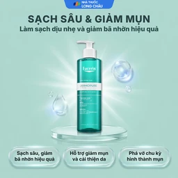 Gel rửa mặt Eucerin dermopure clinical purifying cleanser dành cho da nhờn, mụn (400ml) 2