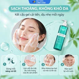 Gel rửa mặt Eucerin dermopure clinical purifying cleanser dành cho da nhờn, mụn (400ml) 5