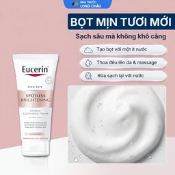 Sữa rửa mặt Eucerin Spotless Brightening Cleansing Foam sáng da (50g) 5