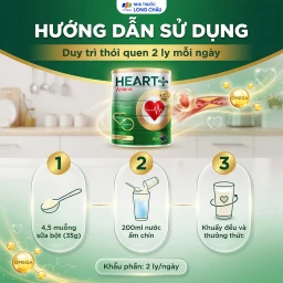 Sữa bổ sung hệ dưỡng chất dành cho sức khỏe tim mạch Anlene Heart Plus (750g) 5