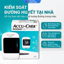 Máy đo đường huyết Accu Chek Instant hỗ trợ theo dõi, kiểm soát lượng đường trong máu 2