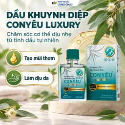 Dầu khuynh diệp Con Yêu Luxury giúp giữ ấm, làm dịu vết cắn côn trùng (30ml) 3