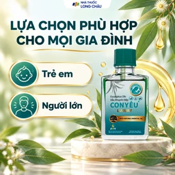 Dầu khuynh diệp Con Yêu Luxury giúp giữ ấm, làm dịu vết cắn côn trùng (30ml) 4