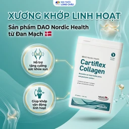 Viên uống hỗ trợ tăng cường sức khỏe xương khớp Cartiflex Collagen DAO Nordic Health (60 viên) 4
