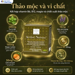 Viên uống hỗ trợ giảm mệt mỏi New Nordic Active Nerves New Nordic (30 viên) 4