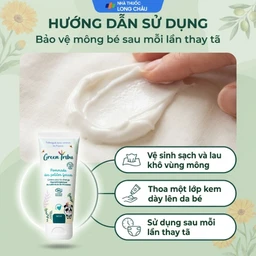 Kem bôi hữu cơ dịu da, hăm tã cho trẻ sơ sinh và trẻ nhỏ Green Tribu Pommade Des Petites Fesses (75ml) 4