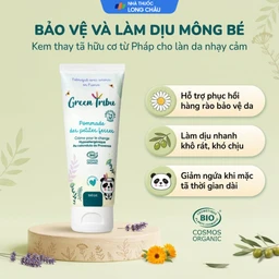 Kem bôi hữu cơ dịu da, hăm tã cho trẻ sơ sinh và trẻ nhỏ Green Tribu Pommade Des Petites Fesses (75ml) 1