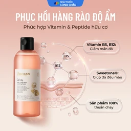 Nước toner, cân bằng, làm dịu da Cocoon Sen Hậu Giang (310ml) 6