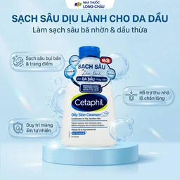 Sữa rửa mặt cho da dầu Cetaphil Oily Skin Cleanser (118ml) 1