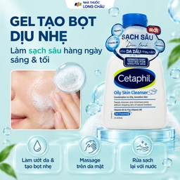 Sữa rửa mặt cho da dầu Cetaphil Oily Skin Cleanser (118ml) 4