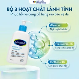 Sữa rửa mặt cho da nhạy cảm Cetaphil Gentle Skin Cleanser (236ml) 2