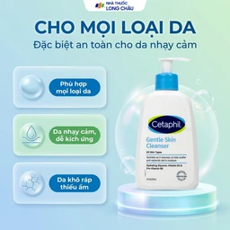 Sữa rửa mặt cho da nhạy cảm Cetaphil Gentle Skin Cleanser (236ml) 3