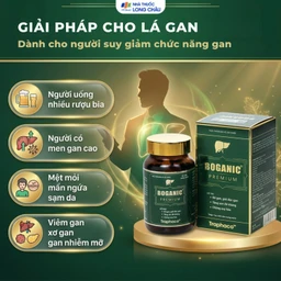 Viên uống hỗ trợ bổ gan, giải độc gan, bảo vệ tế bào gan, tăng cường chức năng gan Boganic Premium Traphaco (60 viên) 4