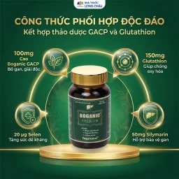 Viên uống hỗ trợ bổ gan, giải độc gan, bảo vệ tế bào gan, tăng cường chức năng gan Boganic Premium Traphaco (60 viên) 3