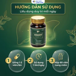 Viên uống hỗ trợ bổ gan, giải độc gan, bảo vệ tế bào gan, tăng cường chức năng gan Boganic Premium Traphaco (60 viên) 5