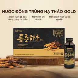 Nước Đông Trùng Hạ Thảo Gold Kolmar 10 chai x 100ml 2