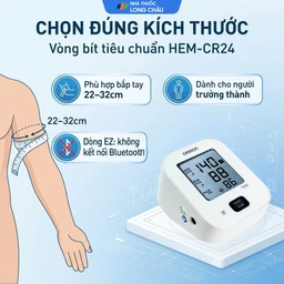 Máy đo huyết áp bắp tay omron ez 7183 hỗ trợ đo huyết áp,nhịp tim 4