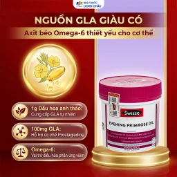 Viên uống hỗ trợ giảm triệu chứng tiền kinh nguyệt Evening Primrose Oil Swisse (200 viên) 3