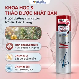 Xịt dưỡng tóc, ngăn ngừa rụng tóc và kích thích mọc tóc Rihair Strong Spray 185g 3