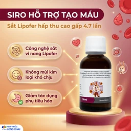 Siro hỗ trợ tạo máu Smartbibi Fesom (30ml) 2