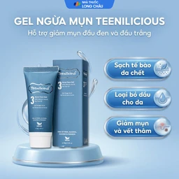 Gel bôi ngừa mụn đầu đen, đầu trắng Teenilicious Hộp 30g 2