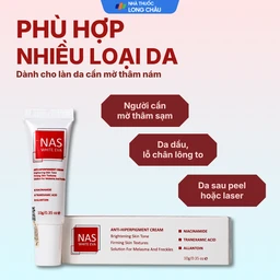Kem bôi dưỡng trắng, làm mờ nám Nas White Eva (Hộp 10g) 4