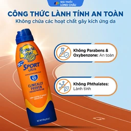 Chống nắng thể thao dạng xịt Banana Boat Sport Ultra SPF65 PA++++ có khả năng kháng nước 170g 3