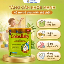 Sữa hỗ trợ tăng cường đề kháng, tăng cân khỏe mạnh cho trẻ 1-2 tuổi Colosbaby gold 1+ Vitadairy (800g) 4