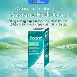 Nhỏ Mắt Systane Hydration Alcon 10ml Giảm Khô Mắt Lâu Dài, Tăng Cường Cấp Ẩm, Phục Hồi Tế Bào Tổn Thương Trên Nhãn Cầu Sau Phẫu Thuật 2