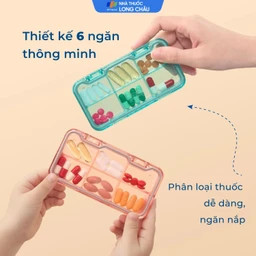 Hộp phân liều thuốc 6 Ngăn Inochi Okina 5