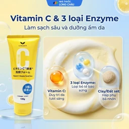 Sữa rửa mặt S-Select Vitamin C dưỡng sáng da, mờ thâm (130g) 3