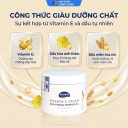 Kem dưỡng ẩm Vitamin E phục hồi da khô nứt nẻ Redwin hũ 330g 3