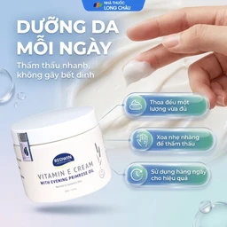 Kem dưỡng ẩm Vitamin E phục hồi da khô nứt nẻ Redwin hũ 330g 5