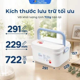 Hộp đựng thuốc gia đình Inochi Okina 4