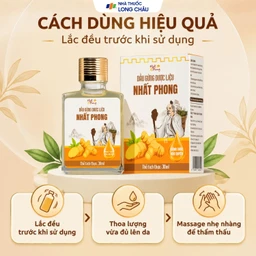 Dầu gừng thảo dược Nhất Phong giúp giảm đau cơ xương khớp (30ml) 5