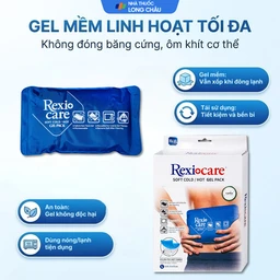 Túi chườm nóng, lạnh Rexicare gel (31x17cm) Làm giảm co thắt cơ, đau, sưng phù, bầm máy sau chấn thương, thủ thuật nha khoa, côn trùng cắn 3