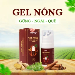 Gel nóng con lăn massage Gừng - Ngải - Quế Ligpro giúp làm ấm, giảm đau nhức, thư giãn cơ bắp (100ml) 2