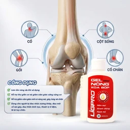 Gel nóng xoa bóp Ligpro hỗ trợ giảm đau cơ xương khớp, thư giãn cơ bắp (Thảo dược thiên nhiên) (100ml) 4