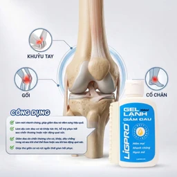 Gel lạnh giảm đau Ligpro hỗ trợ giảm đau do chấn thương, cơ, xương, khớp, dây chằng (100ml) 3