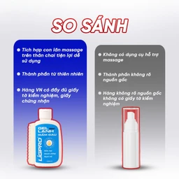 Gel lạnh giảm đau Ligpro hỗ trợ giảm đau do chấn thương, cơ, xương, khớp, dây chằng (100ml) 4