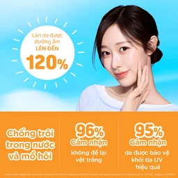 Sữa chống nắng Senka Perfect UV Milk A SPF50+ PA++++ giúp dưỡng ẩm, bảo vệ da cho mặt và toàn thân (40ml) 5