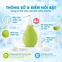 Dụng Cụ Hút Dịch Mũi Dành Cho Bé Kidsme 5