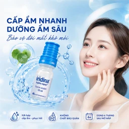 Nước mắt nhân tạo Iridina hydra-repair Giảm Kích Ứng, khô mắt, bảo vệ và phục hồi nhãn cầu (10ml) 2