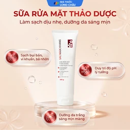 Sữa rửa mặt thảo dược sáng da Sắc ngọc khang (300g) 2