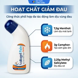 Dung dịch Voltogel Pain relief giúp giảm đau, tan nhanh vết bầm tím, bong gân và thúc đẩy tuần hoàn máu (100ml) 3