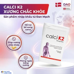 Viên uống hỗ trợ phòng chống loãng xương, bổ sung canxi giúp xương chắc khỏe Calci K2 Dao Nordic Health (60 viên) 3