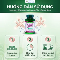 Viên uống giúp đẹp da, móng, tóc chắc khỏe, hỗ trợ chống oxy hoá Hydro-lyzed Collagen With Vitamin C Nature's Bounty (90 viên) 5