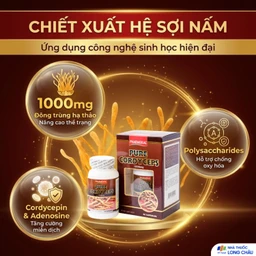 Viên uống Đông trùng hạ thảo giúp tăng cường sức đề kháng Pure Cordyceps Pharmekal (60 viên) 4